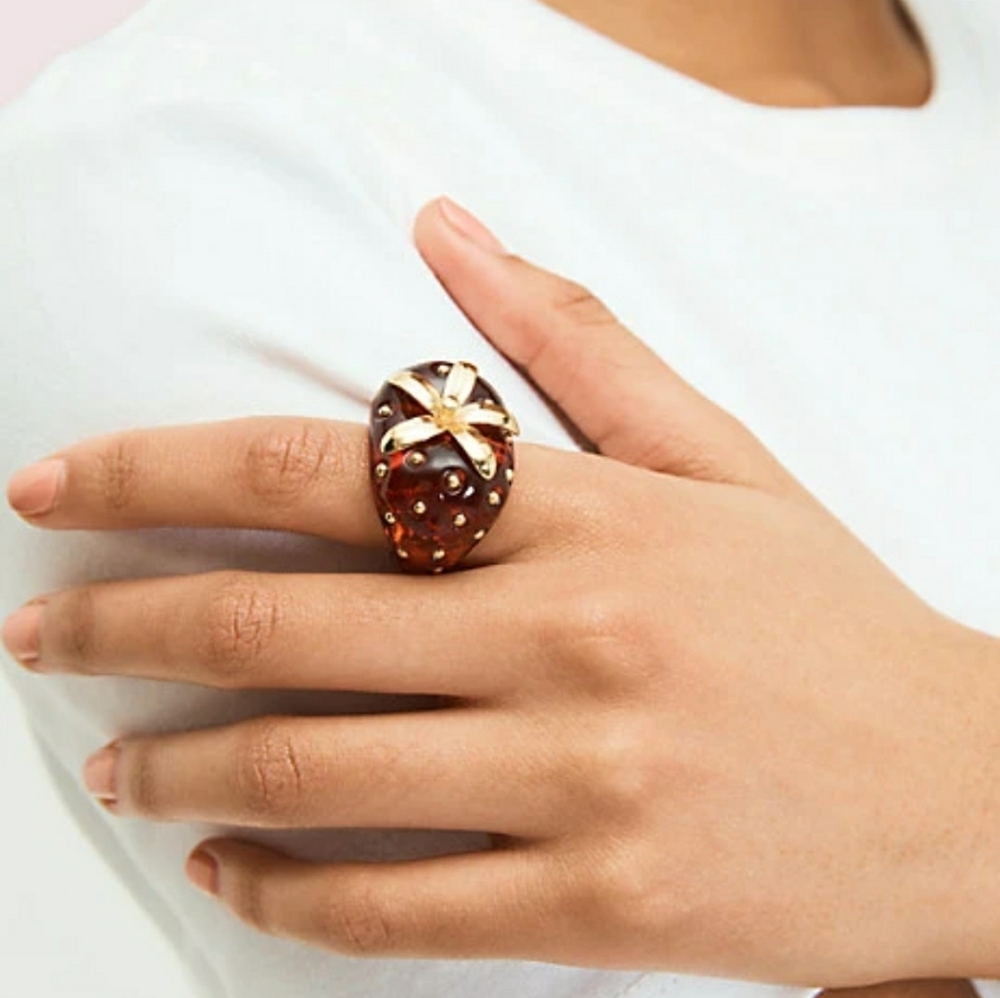 ♠️🍓 Kate Spade Tutti Frutti Ring